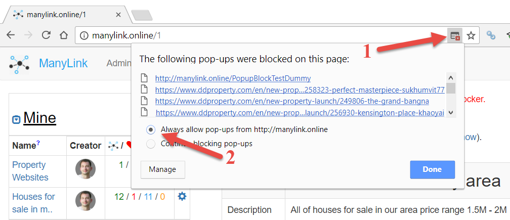 How to disable Popup Blocker in Chrome